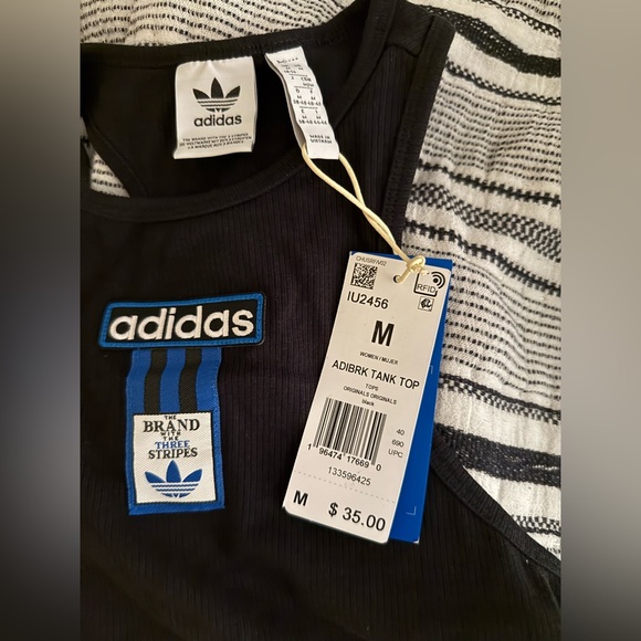 ADIDAS Adibreak Cropped Tank Top, NWT - Picture 7 of 9